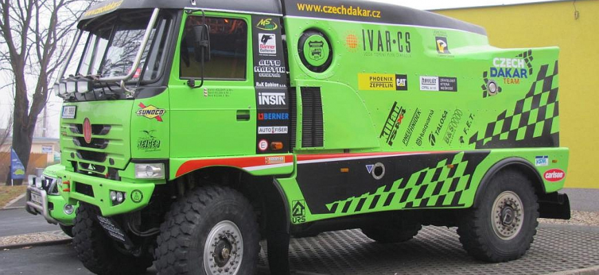 Predstavujeme Tatra 815 4x4 Dakar